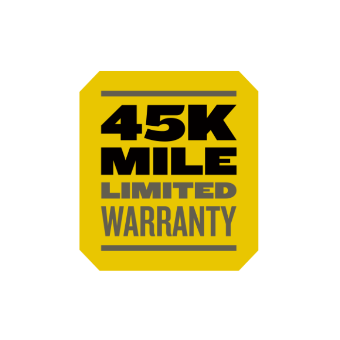 45k mileage warranty