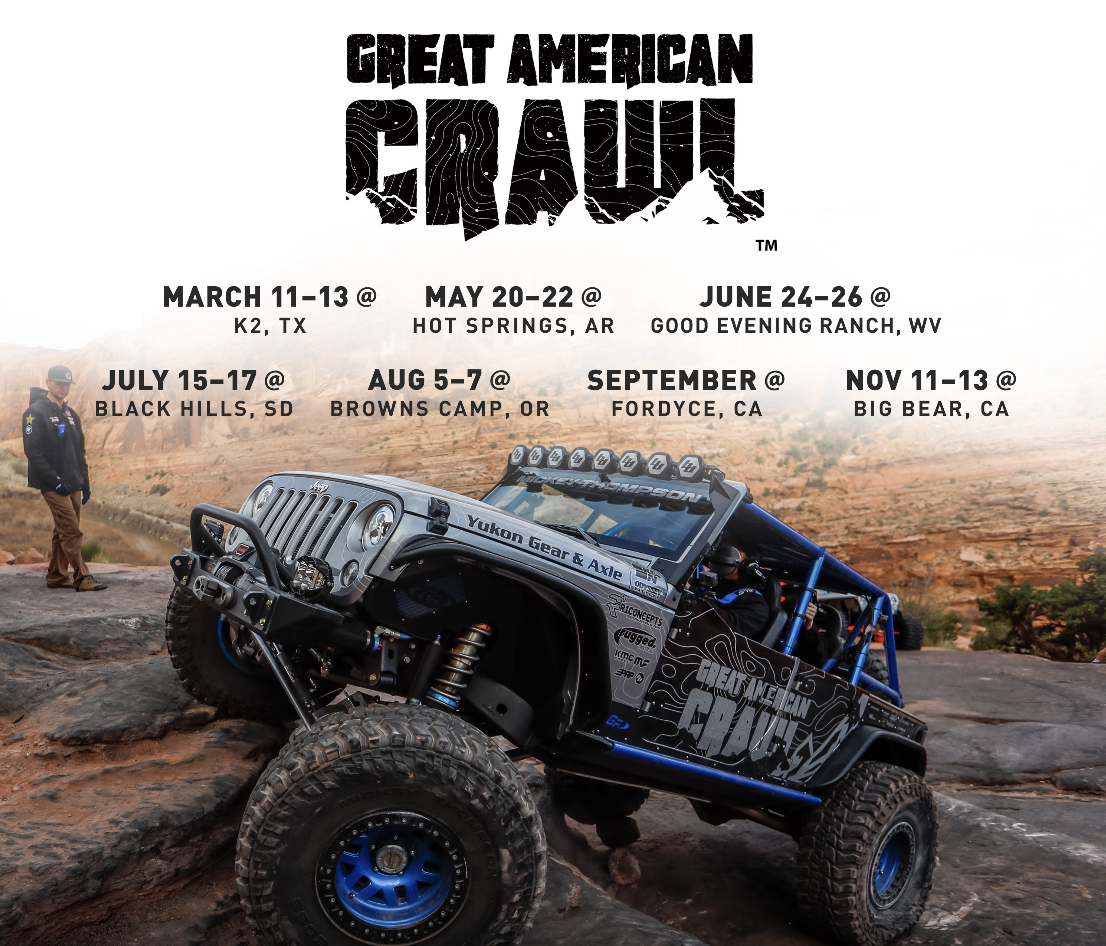 Mickey Thompson Great American Crawl Announces 2022 Schedule